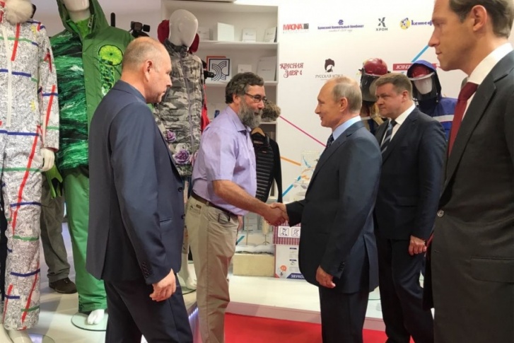 Владимир Богданов на выставке в Москве Владимир Богданов на выставке в Москве