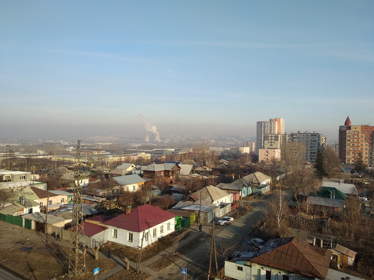 Вид с улицы Косарева на ЧМЗ Вид с улицы Косарева на ЧМЗ