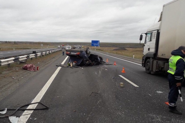 Авария произошла на трассе М-5 около посёлка Витаминный