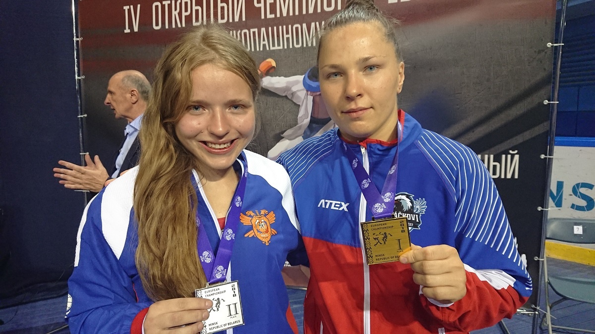Ирина Алексеева стала чемпионкой Европы по рукопашному бою в весе 70 килограммов
