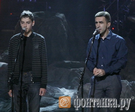 Валя Егоров и Вячеслав Бутусов