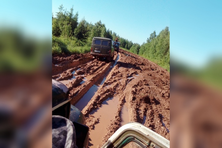 Жители Юсьвинского района жалуются на плохую дорогу