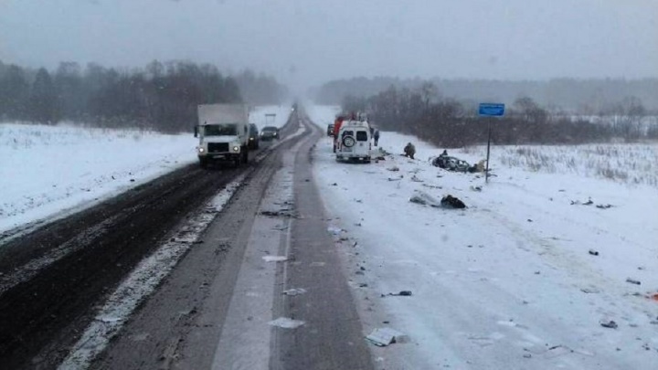 На трассе Пермь — Екатеринбург столкнулись Renault Logan и КАМАЗ. Погибли две женщины