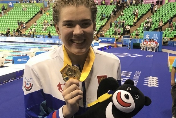 Пловчиха из Тольятти выиграла золото на универсиаде в Китае