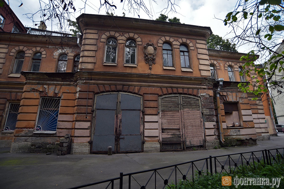 Запасной дом великого князя Павла Александровича на улице Писарева, 6-8, А и В