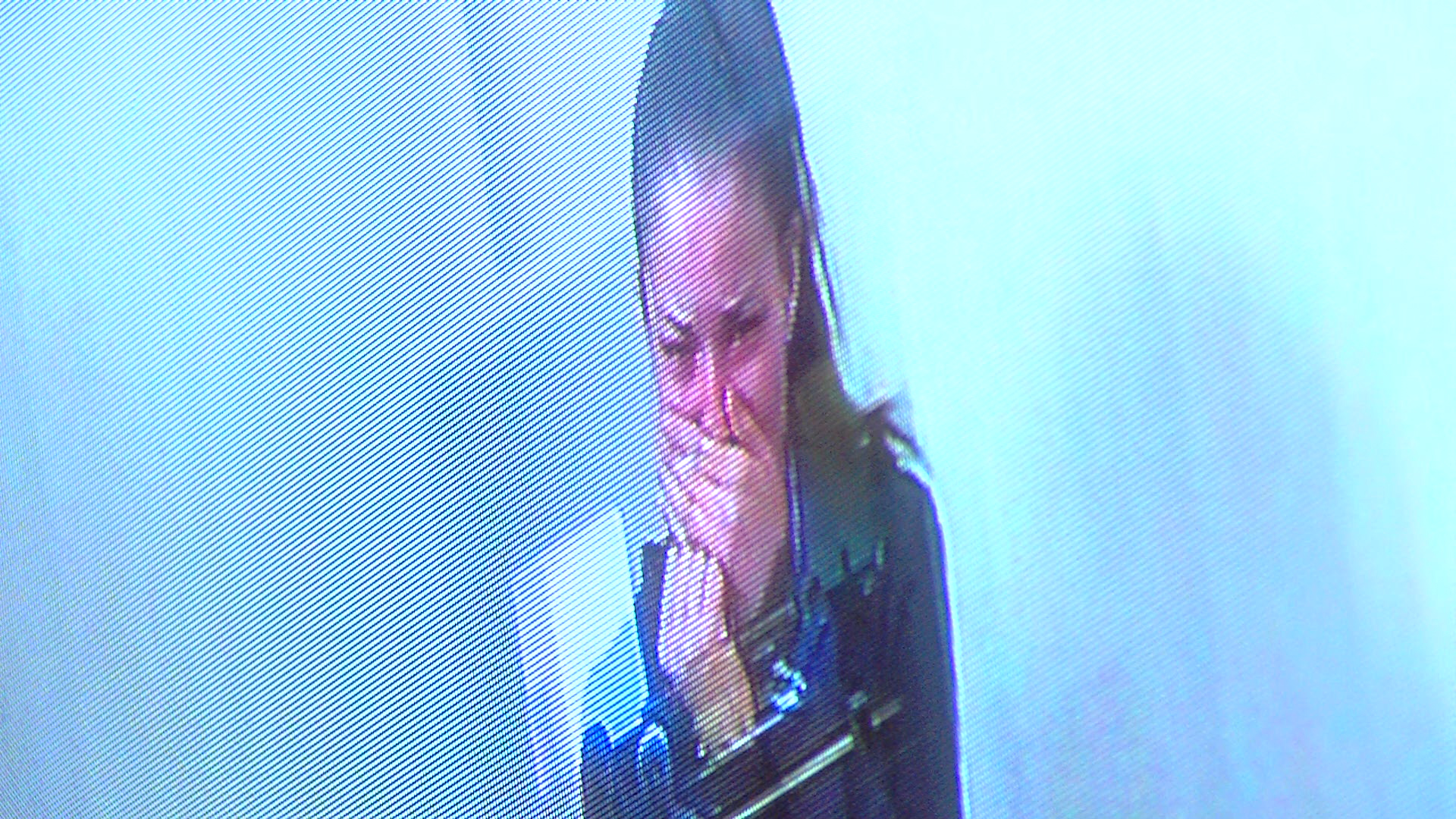 Осужденная Анастасия Воробьёва во время заседания не смогла совладать с эмоциями