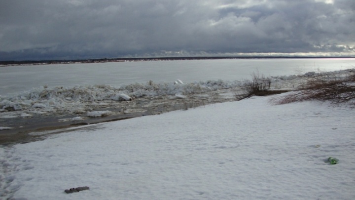 Сроки прихода ледохода в Архангельск сдвинулись на 1 мая