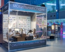 Мобильная студия «Маяк-Ростов» открылась для посетителей в ТРЦ «РИО»