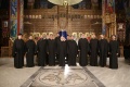 Византийский хор в «Родине»: на фестиваль в Челябинск приехали монахи из Греции