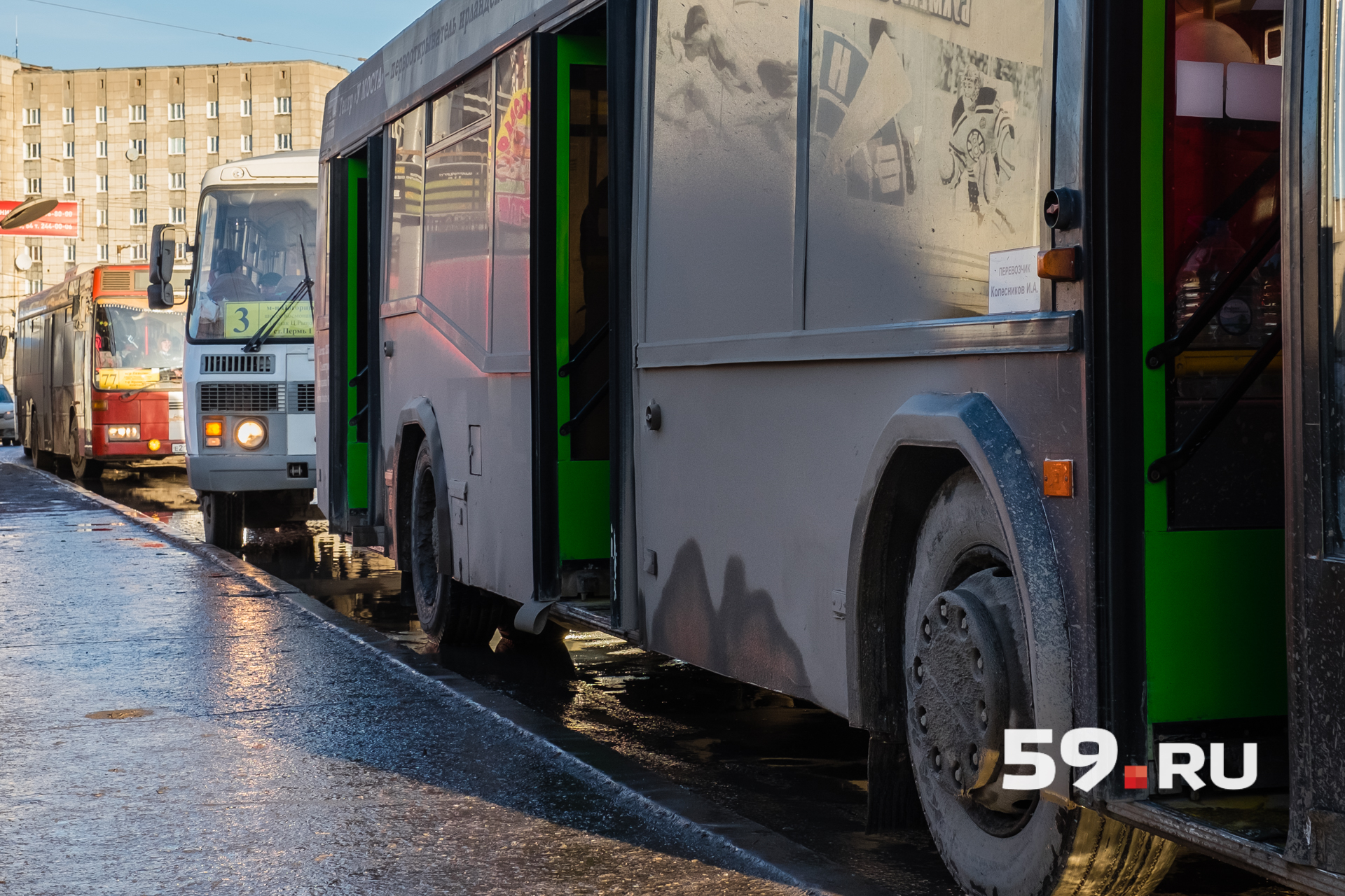 Перевозчика не оштрафуют за грязный автобус, главное чтобы были видны номера и таблички с маршрутом
