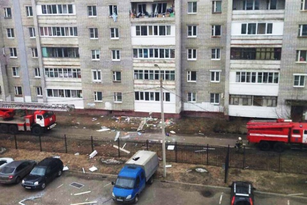 Взорвалась квартира на пятом этаже Взорвалась квартира на пятом этаже