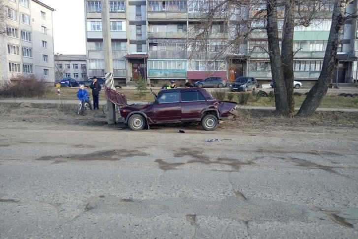 Авария произошла в 18:00 на 69 километре дороги Вельск – Шангалы