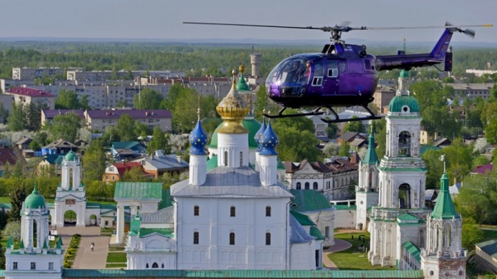 Фотографу, снявшему вертолет в Ярославской области, подарят путёвку во Францию