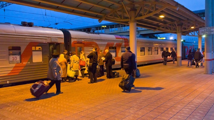 Из Петербурга в Челябинск запустят дополнительные поезда на ноябрьские праздники
