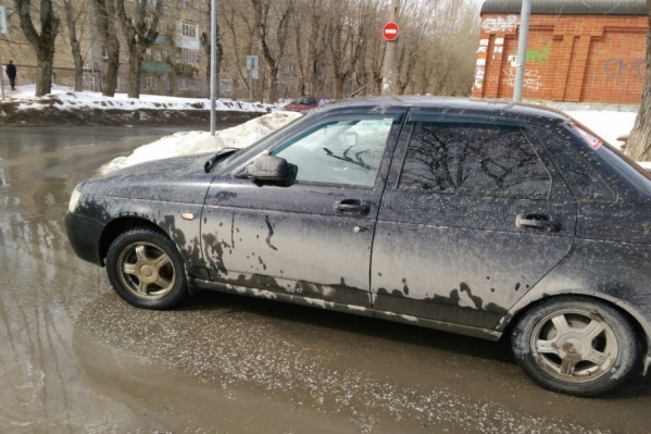 Пострадавшая сторона Lada Priora Пострадавшая сторона Lada Priora