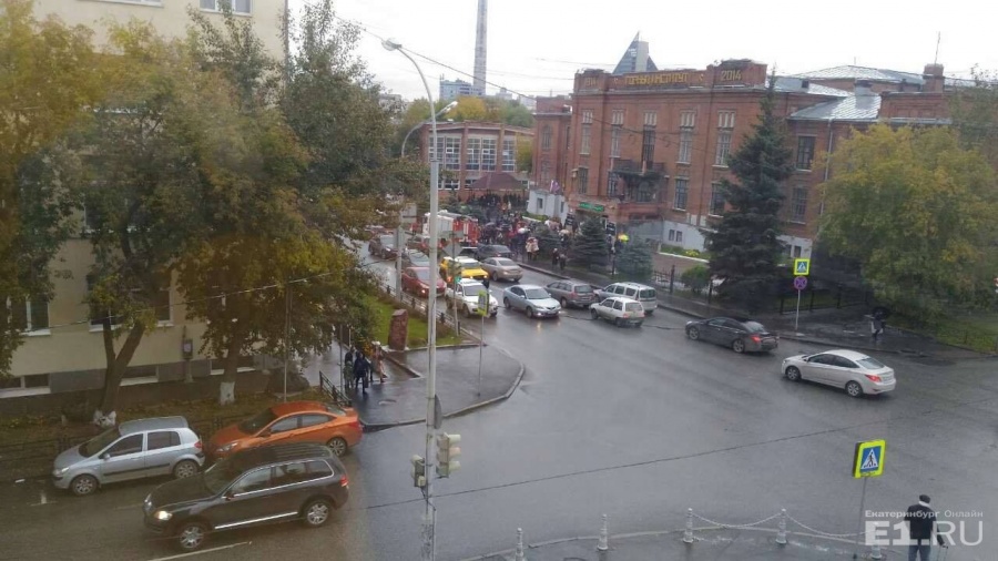 Эвакуация в Горном.
Эвакуация в Горном.