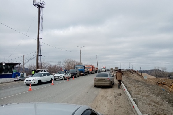 Обстановка на Сокском мосту Обстановка на Сокском мосту