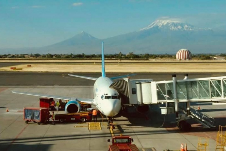 Борт из Еревана приземлился в челябинском аэропорту