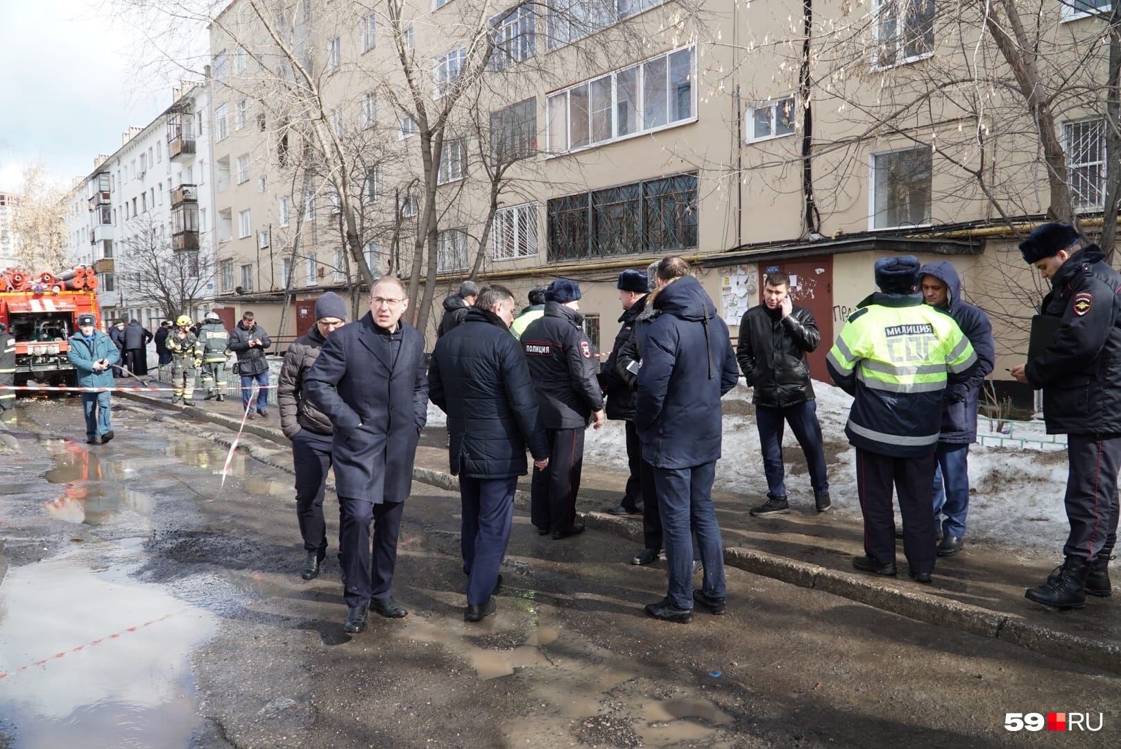 Дмитрий Самойлов приехал на место ЧП Дмитрий Самойлов приехал на место ЧП