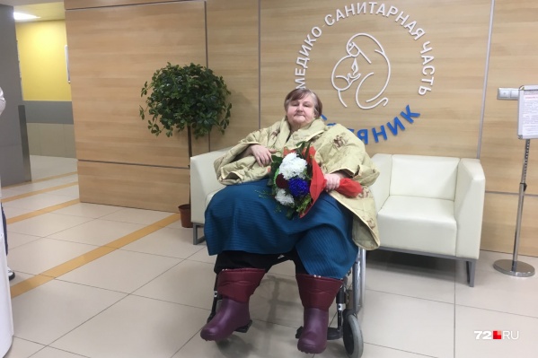 Спустя два месяца в больнице женщина отправится домой Спустя два месяца в больнице женщина отправится домой