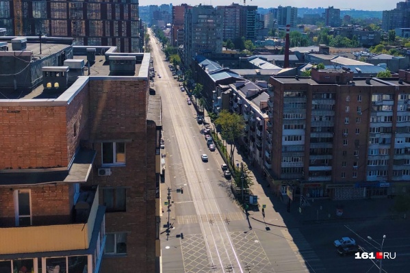 В Первомай улицы Ростова опустели В Первомай улицы Ростова опустели