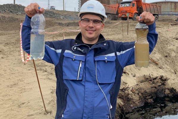 Вода в Норильске до и после очистки Вода в Норильске до и после очистки