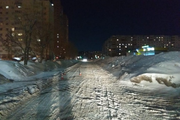 Водитель наехал на пешехода в Октябрьском районе Водитель наехал на пешехода в Октябрьском районе