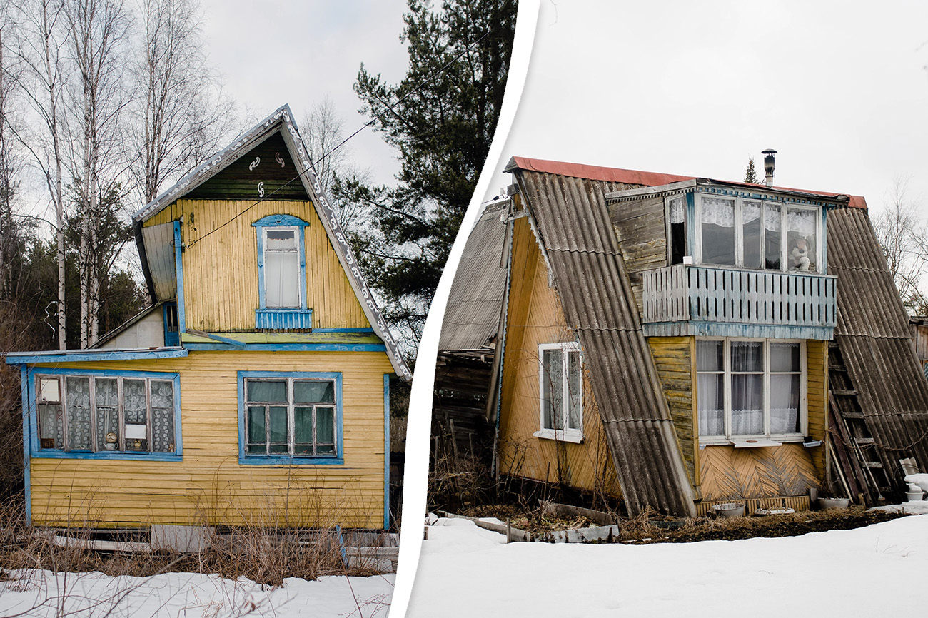 «Посёлок весь пестрит»: путешественница из Архангельска делает фото причудливых дач