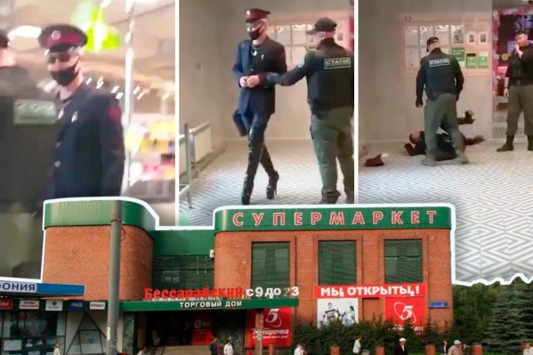 Очевидцы снимали часть конфликта на видео. Модно одетый визитёр и правда не стеснялся в выражениях Очевидцы снимали часть конфликта на видео. Модно одетый визитёр и правда не стеснялся в выражениях