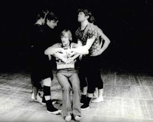 Студенческие годы, во время постановки в театре «Импульс»