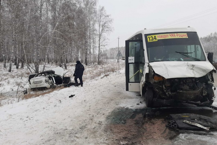 В ехавшей из Челябинска маршрутке пострадал один пассажир