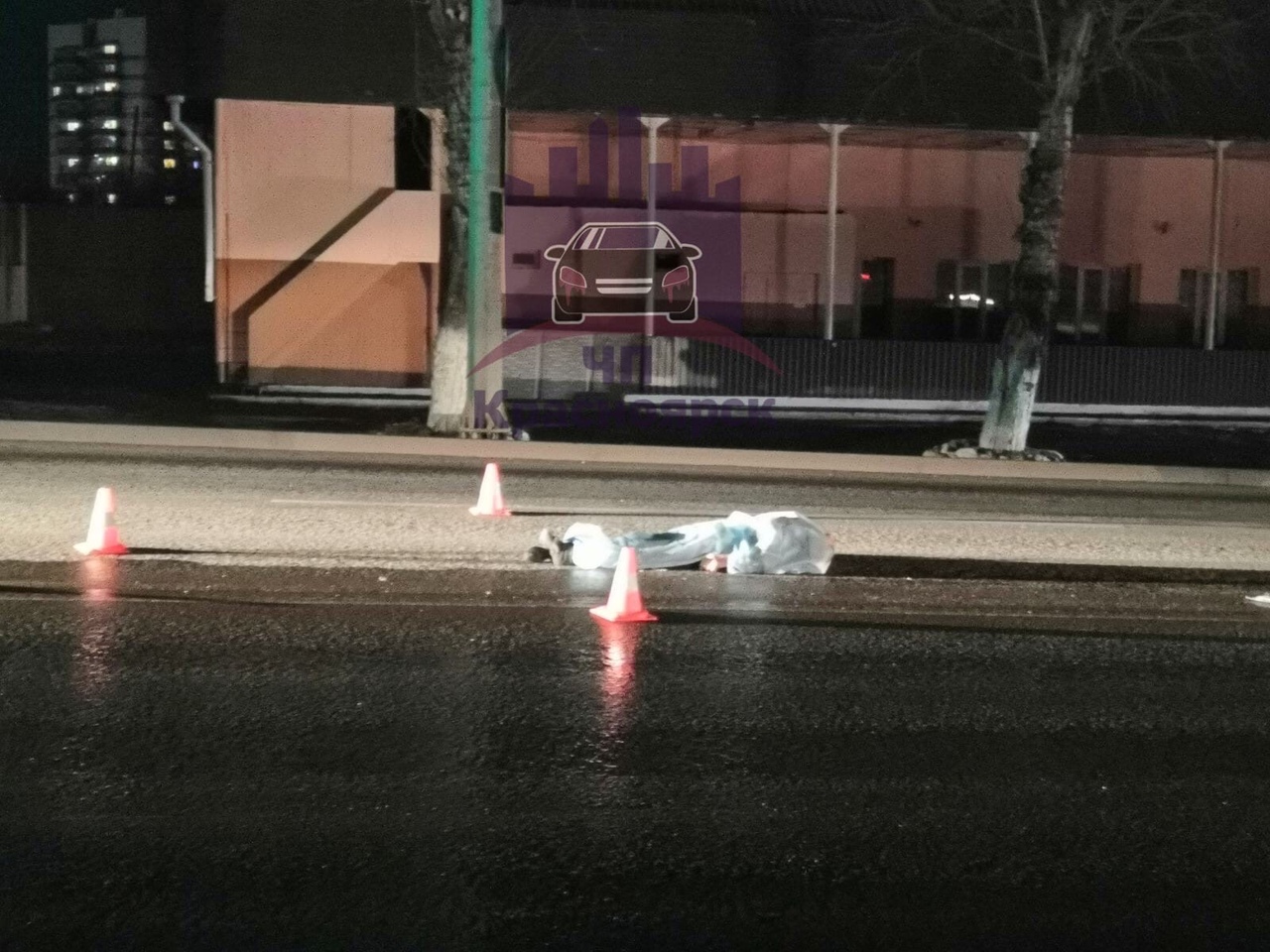 Пешеход скончался на месте Пешеход скончался на месте