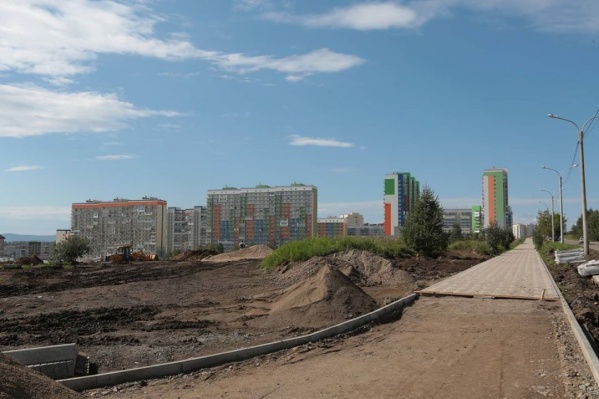 В этом году в парке завершают все земляные работы В этом году в парке завершают все земляные работы