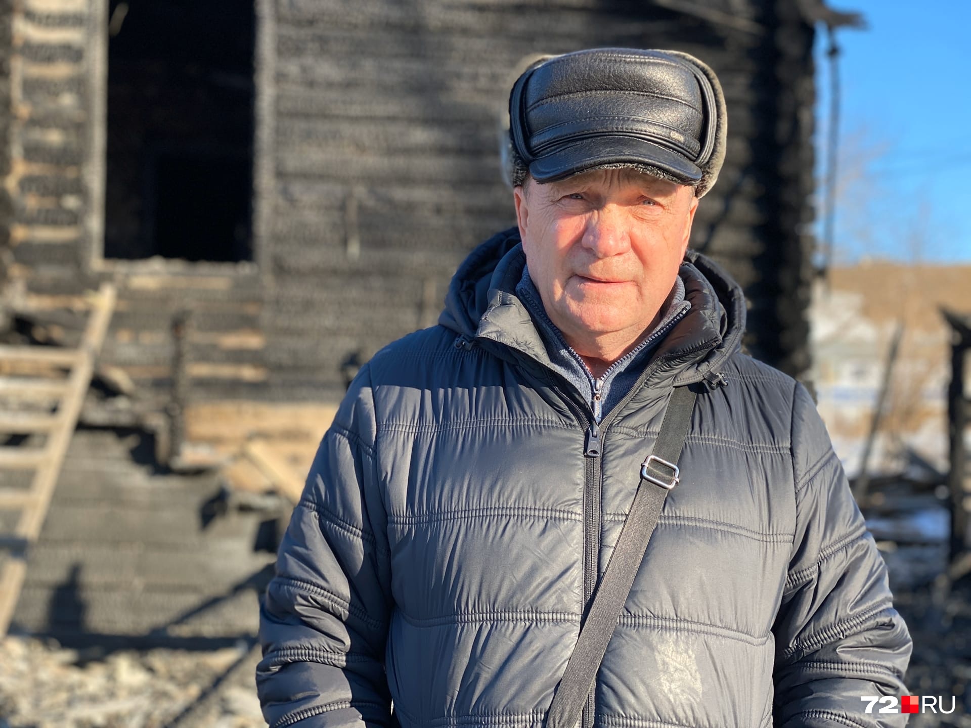 После пожаров на Береговой в Тюмени без крыши над головой остался пенсионер