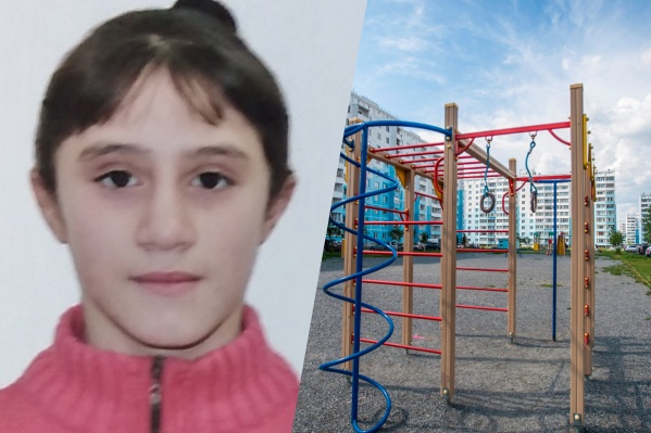 Девочка ушла гулять на детскую площадку Девочка ушла гулять на детскую площадку