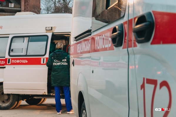 Пострадавшего ребенка доставили в больницу Пострадавшего ребенка доставили в больницу