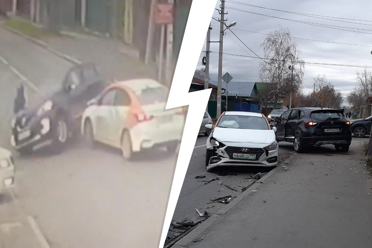 Проклятый перекресток: на Волгоградской кроссовер после ДТП вылетел на женщину-пешехода