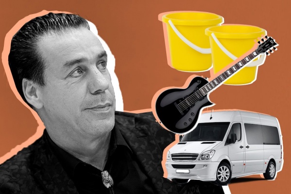 Тилль Линдеманн попросил багажный микроавтобус и ведра на тридцать литров «без дырок» Тилль Линдеманн попросил багажный микроавтобус и ведра на тридцать литров «без дырок» 