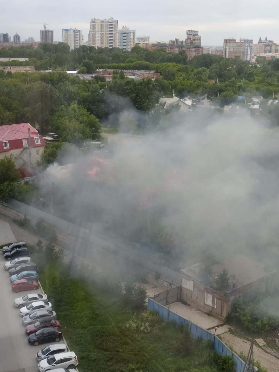 В пожаре никто не пострадал В пожаре никто не пострадал