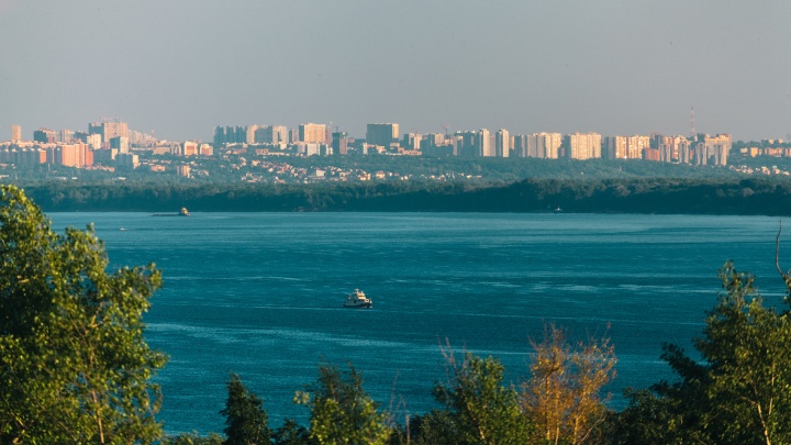 Вода в Волге у берегов Тольятти потеплела