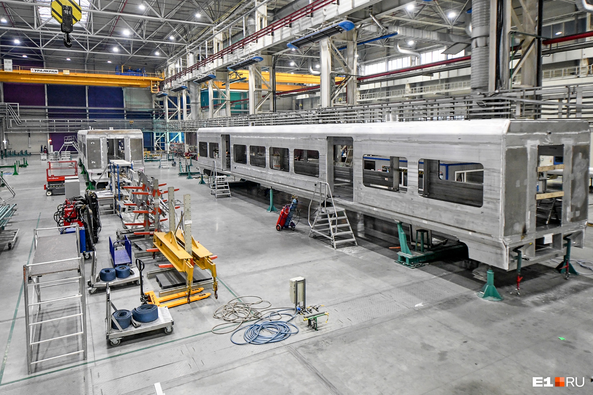 На заводе под Екатеринбургом начнут выпускать поезда, которые будут разгоняться до 360 километров в час