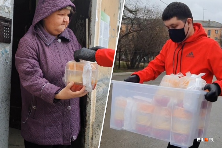 Каждый день волонтеры развозят 150 горячих обедов тем, кто в них больше всего нуждается Каждый день волонтеры развозят 150 горячих обедов тем, кто в них больше всего нуждается