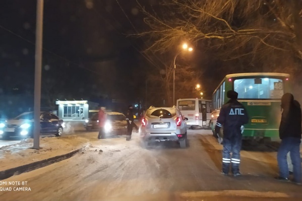 Авария случилась в половине восьмого утра Авария случилась в половине восьмого утра