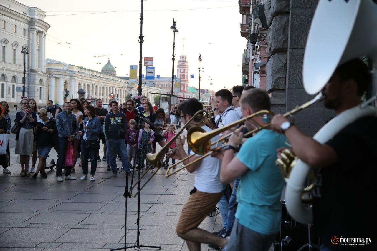 уличные музыканты санкт петербурга