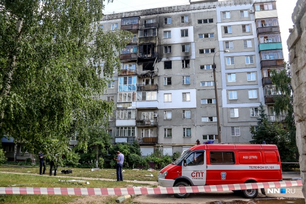 Взрыв произошёл на 6-м этаже Взрыв произошёл на 6-м этаже