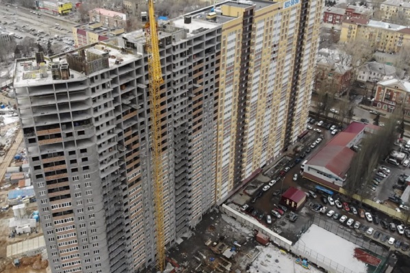 Большинство самарских новостроек высотой в 25 этажей Большинство самарских новостроек высотой в 25 этажей