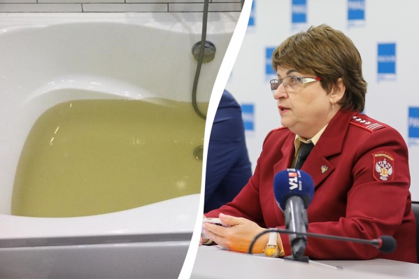 Главный санитарный врач объяснила, почему вода в кранах стала разноцветной Главный санитарный врач объяснила, почему вода в кранах стала разноцветной