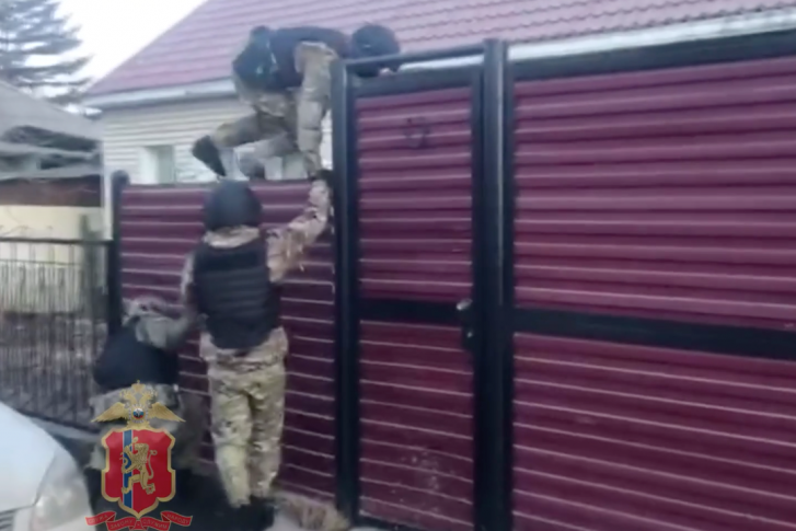 Облавы проходили при поддержке Росгвардии Облавы проходили при поддержке Росгвардии