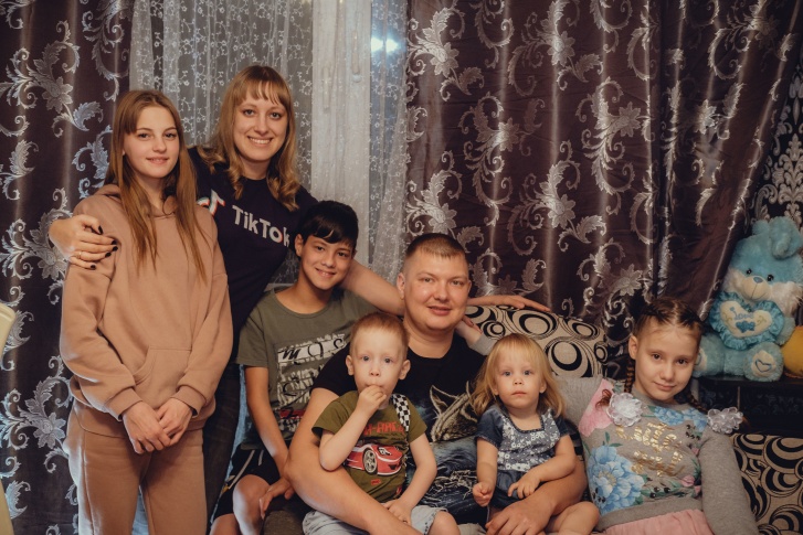 Вот такая большая семья стала у Татьяны Вот такая большая семья стала у Татьяны