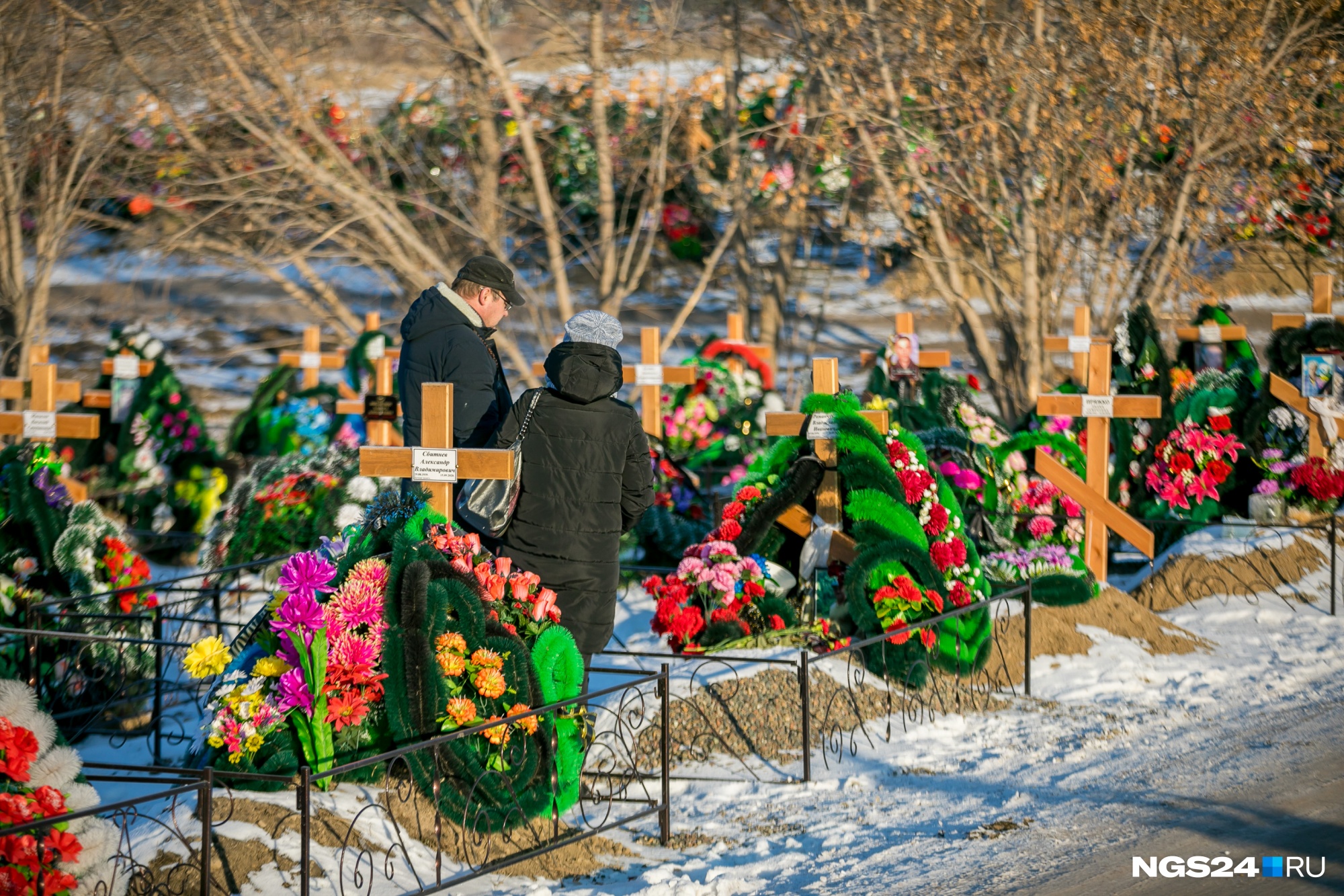 Злобинское кладбище Красноярск